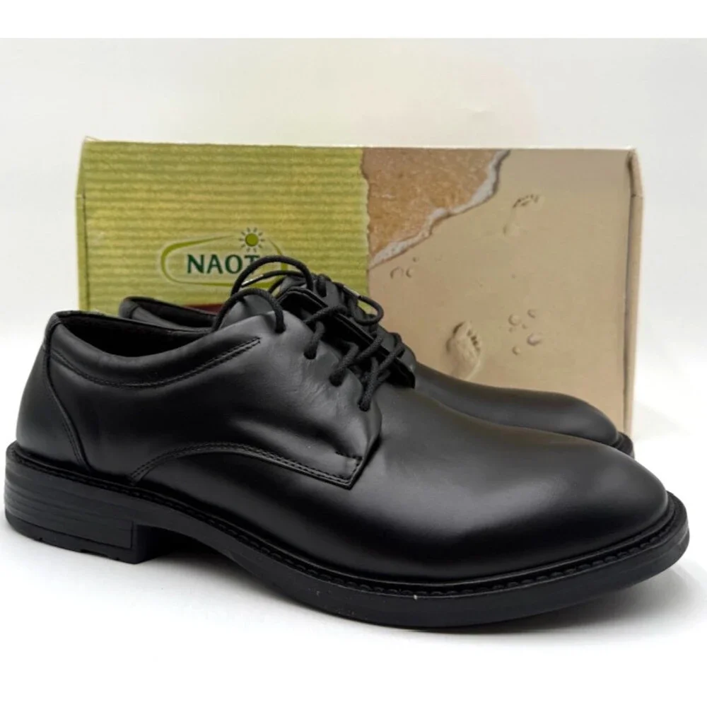 NAOT WISDOM 80004 Men's NEW Dress Shoe Black EU Size 40